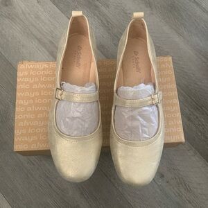 Dr Scholls Womens Mary Jane Gold 8M